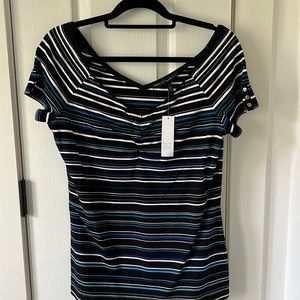 NWT WHITE HOUSE BLACK MARKET Womens top Sz L